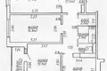 3 room apartment 74 m² Minsk, Belarus