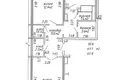 2 room apartment 63 m² Minsk, Belarus