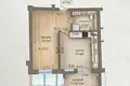 Квартира 1 комната 42 м² Копище, Беларусь