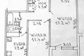 2 room apartment 48 m² Minsk, Belarus